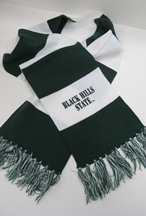 Bhsu Green/White Scarf