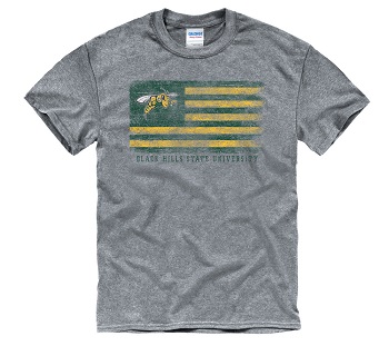 Busted Flag Tee W/Bee