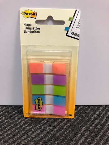 Post It Flags Pastels