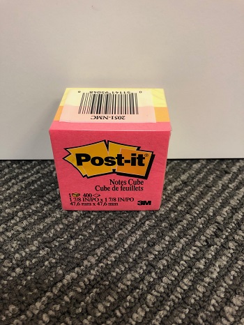 Post It Mini Cube