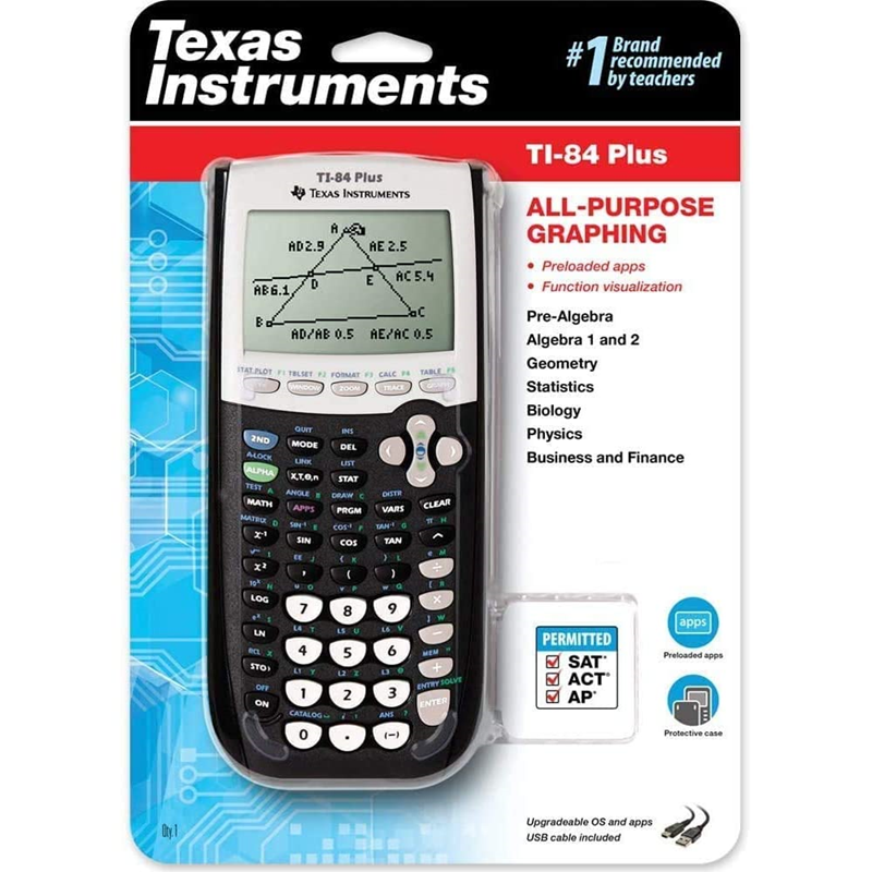 TI-84 Plus Calculator (SKU 1016285925)