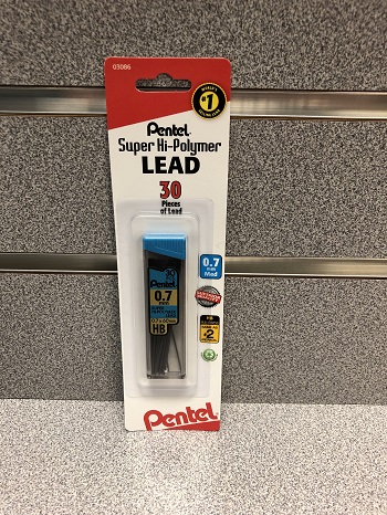 .7Mm Lead 30 Ct Tube Carded