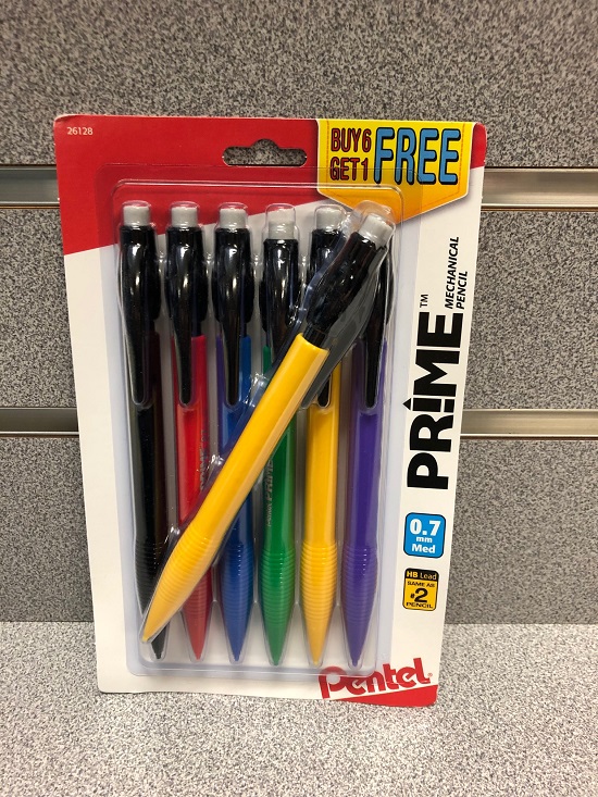 Prime Mech Pencil 6 +1 Pack (SKU 1059090432)
