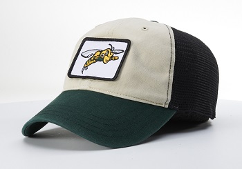 Bee Patch Hat Stone Front