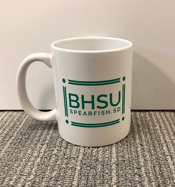 White Promo Mug BHSU Spearfish