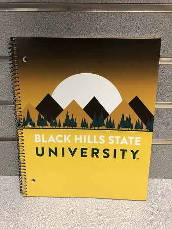 1 Subject Notebook BHSU Mountains