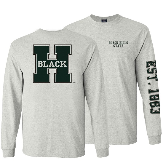 Watercolor L/S Big H On Back