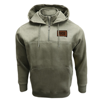 BHSU 1/4 Zip Hooded Sweatshirt