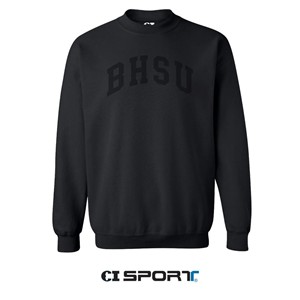 BHSU Applique Crew -  black