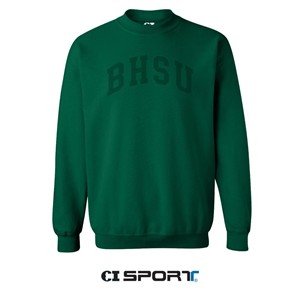 BHSU Applique Crew -  forest