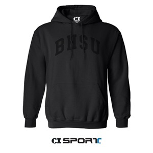 BHSU Applique Hoodie -  black