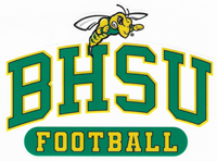 BHSU Football Clear Decal