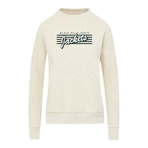 Image of BHSU Jackets Ladies Crew -  oatmeal