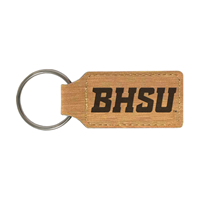 BHSU Leatherette Key Tag