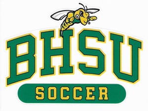 BHSU Soccer Clear Decal - main view