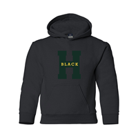 Black H Youth Hoodie