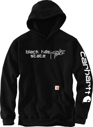 Image of Black Hills State Carhartt Hoodie -  black