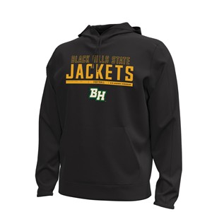 Black Hills State Jackets Football Hoodie - main view