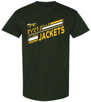 Black Hills State Jackets w/Lines Tee