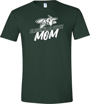 Black Hills State Mom Tee w/White Sting - main view