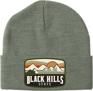 Image of Black Hills State Mountain Beanie -  pea