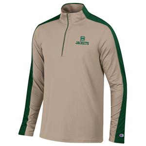 Image of Champion 1/4 Zip Pullover -  beigegreen