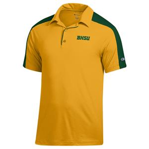 Image of Champion BHSU Polo Shirt -  goldgreen