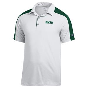 Image of Champion BHSU Polo Shirt -  whitegreen