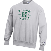 Yellow Jackets Reverse Weave Crew