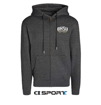 Embroidered Full Zip BHSU Hoodie