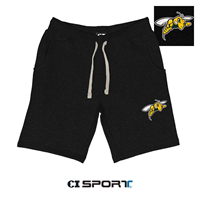 Image of Fleece Shorts w/Sting -  black