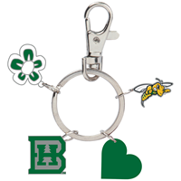 Four Charm Keychain