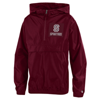 Half Zip Spartans Windbreaker
