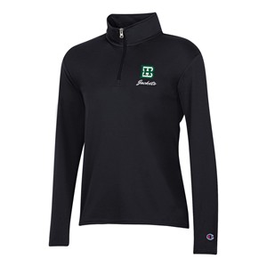 Jackets Ladies Mock Mesh 1/4 Zip Pullover - main view