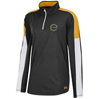 Ladies 1/4 Zip Mesh Pullover