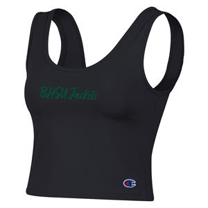Image of Ladies BHSU Scoop Tank -  black