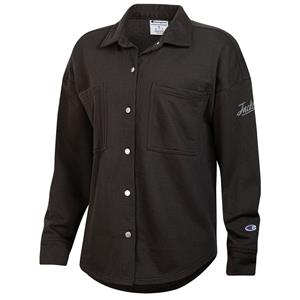 Ladies Jackets Fleece Full Snap Shirt