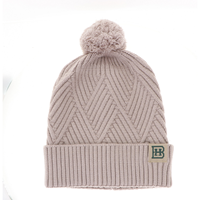 Image of Logo Pom-Pom Beanie -  alabaster