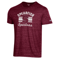 SS SPF Spartans S Maroon T-Shirt