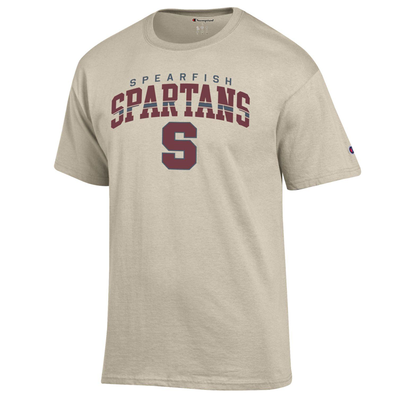 Spearfish Spartans Oatmeal T-Shirt (SKU 1078201952)