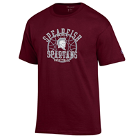 Spearfish Spartans Basketball Tee