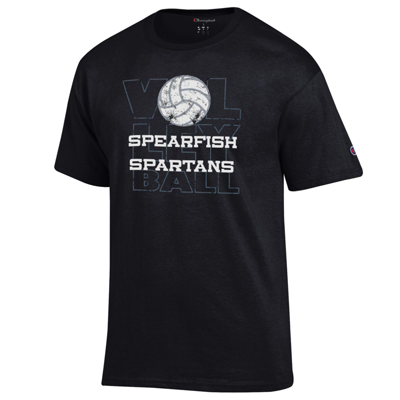 Spearfish Spartans Volleyball Tee (SKU 1079423452)