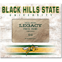 Whitewashed BHSU Picture Frame