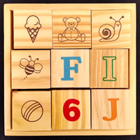 Image of Wooden Block Set -  1