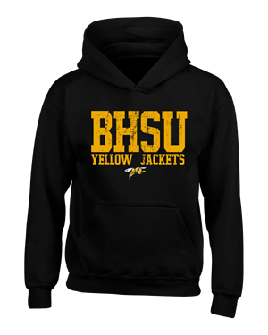 Yellow Jackets Youth Hoodie - main view